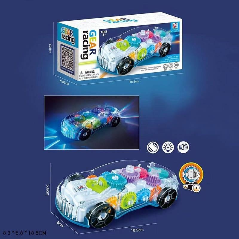 3D TRANSPARENT MINI CAR - YJ388-65