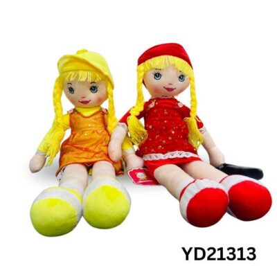 60CM SOFT DOLL WITH NET DRESS-YD21313