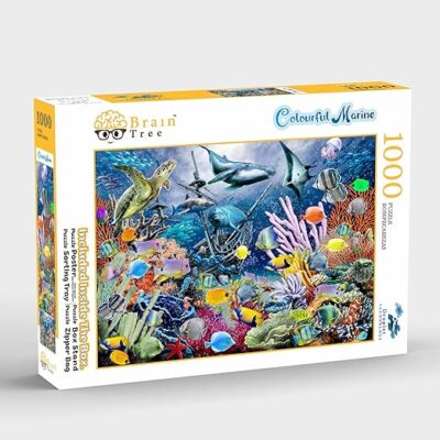 COLOURFUL MARINE PUZZLE 1000 PCS.