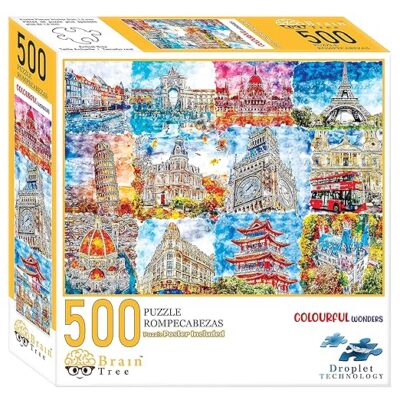 "COLOURFUL WONDERS PUZZLE 500 PCS.