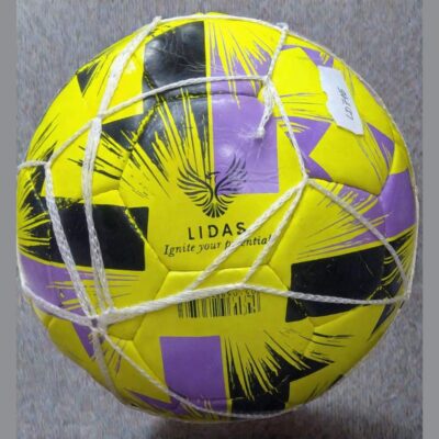 LIDAS FOOTBALL - POWER GREEN WITH LIGHT PURPLE-LD745