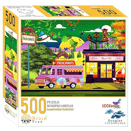 LOCKDOWN PUZZLE 500 PCS.