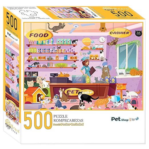 PET SHOP PUZZLE 500 PCS.