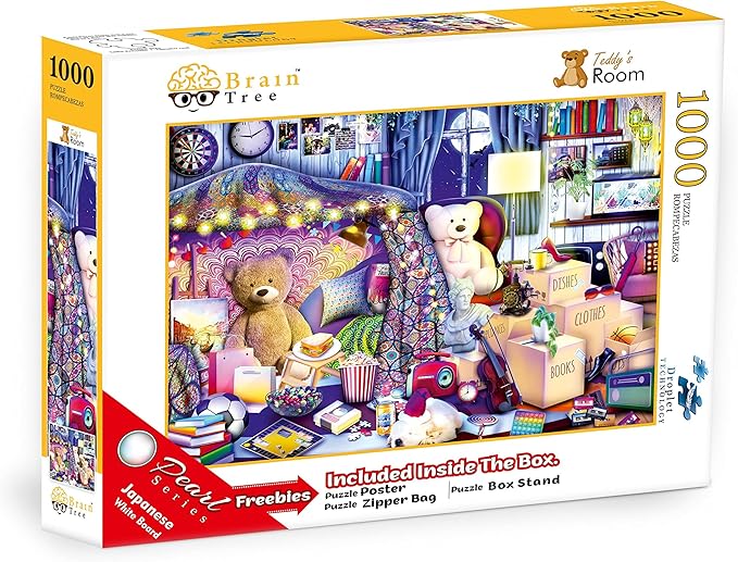 TEDDY'S ROOM PUZZLE 1000 PCS. PEARL