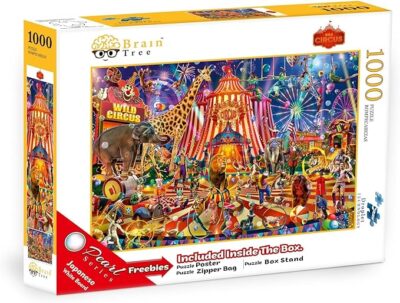 WILD CIRCUS PUZZLE 1000 PCS. PEARL