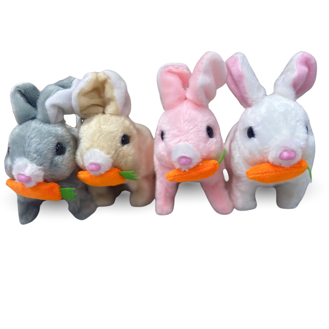 WALKING RABBIT WITH CORROT- 4812